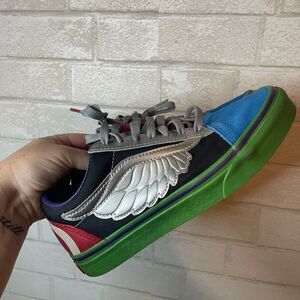 Vans X Marvel Collab Old Skool Avengers Shoes Sneakers Size Women's 6.5/Men's 5